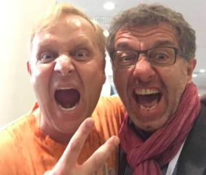 Uwe Rieder mit Ralph Schmauder